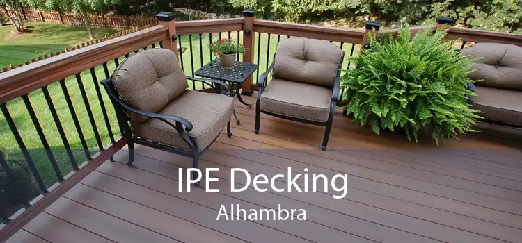 IPE Decking Alhambra