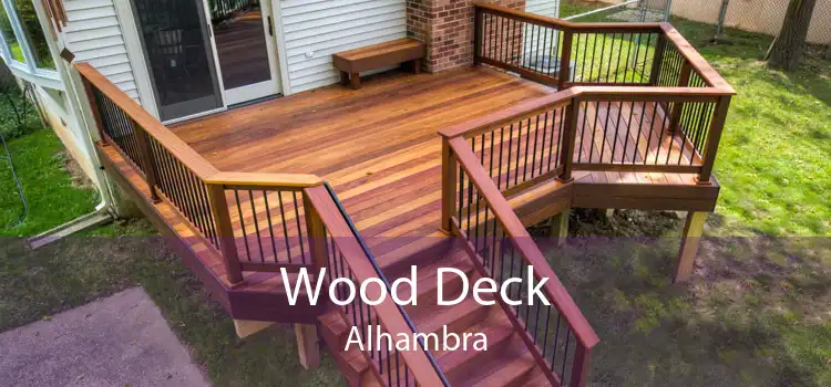 Wood Deck Alhambra