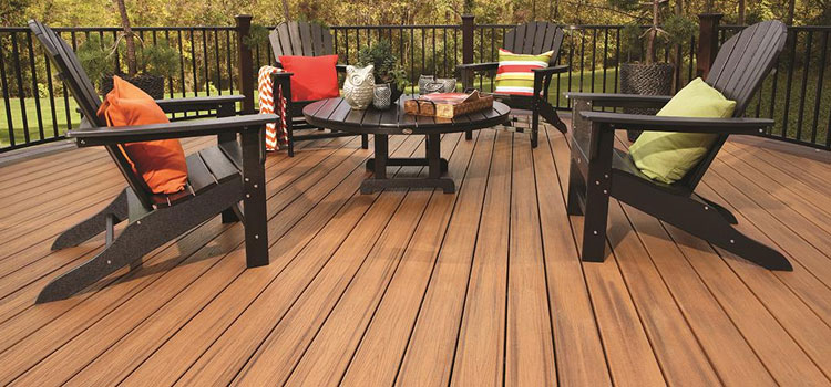 Black TREX Decking in Alhambra, CA