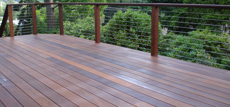 Installing IPE Decking in Alhambra, CA